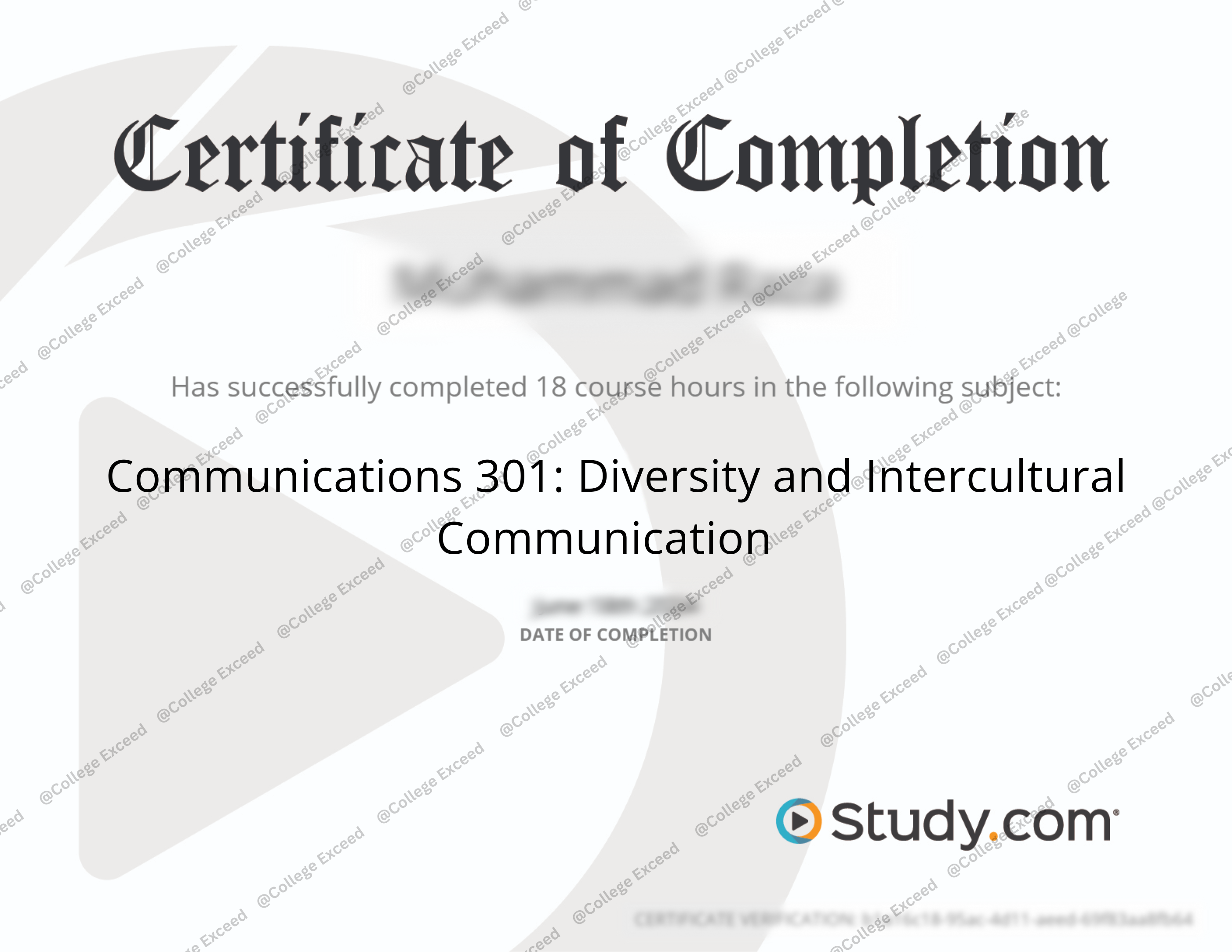 Study.com Communications 301